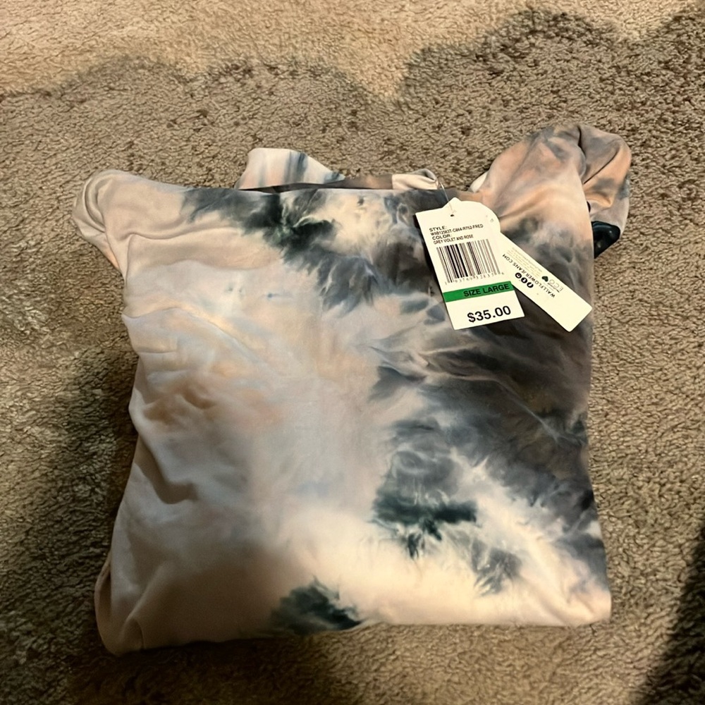Wallflower Multicolor Tie-Dye Top